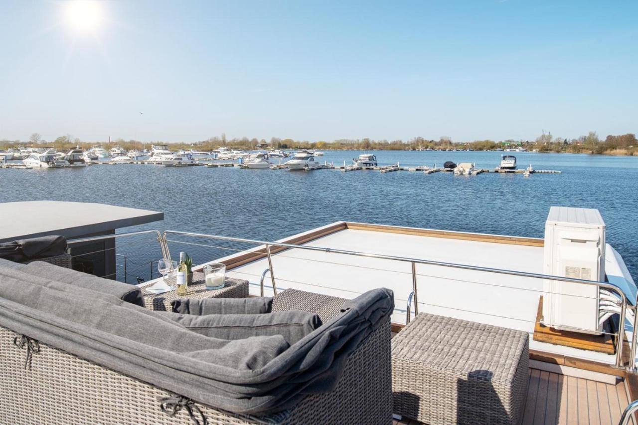 Hausboot Buddy Weyhe Bagian luar foto